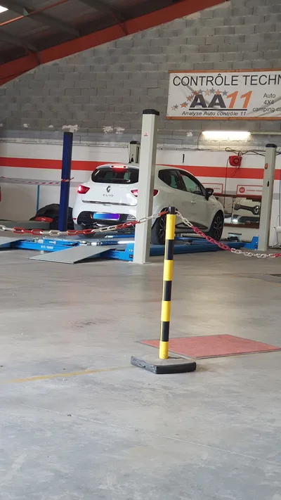 Devanture de AA 11 Contrôle Technique Narbonne