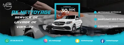 Devanture de Ak nettoyage