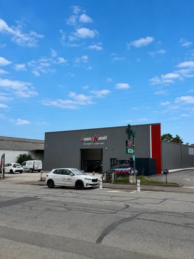 Devanture de Glass & Wash Limoges