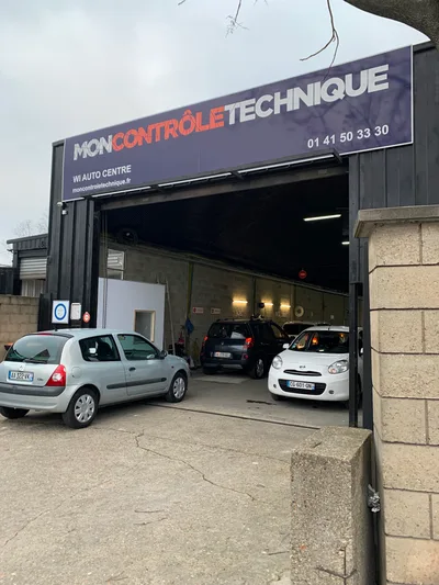Devanture de Mon Contrôle Technique La Courneuve