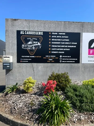 Devanture de AG Carrosserie