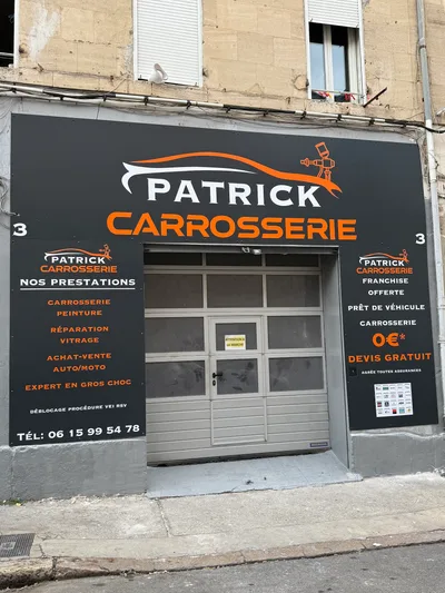 Devanture de Carrosserie Patrick