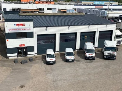 Devanture de Garage Rouen PLUS