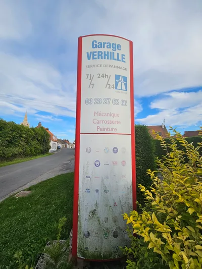 Devanture de Garage Verhille