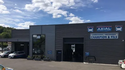 Devanture de Carrosserie Mécanique Champion et Fils