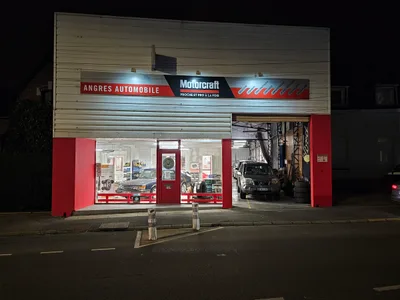 Devanture de Angres automobiles