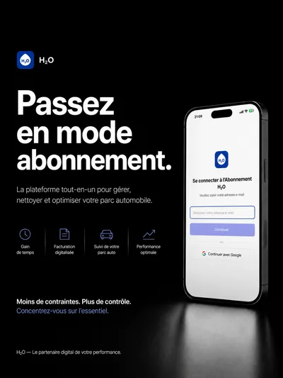 Devanture de H2O Cleaning Lyon