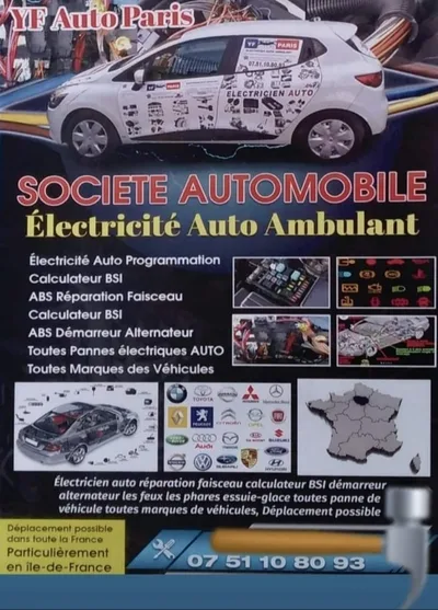 Devanture de YF Auto Paris