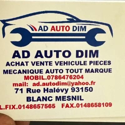 Devanture de AD AUTO DIM