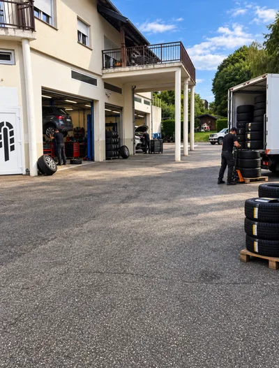Devanture de Centre Auto occasion 57