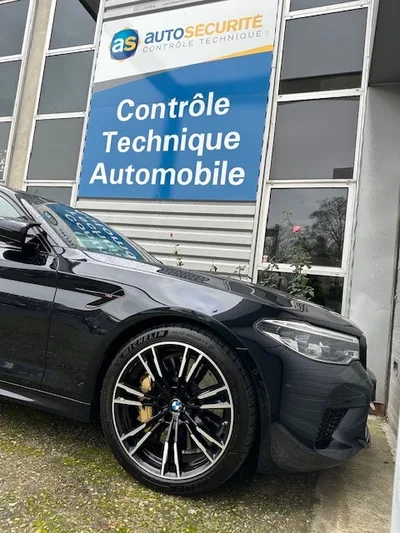 Devanture de Contrôle Technique Evry - Auto Sécurité