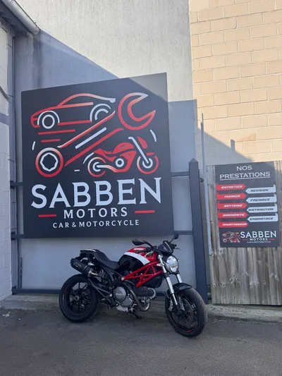 Devanture de Garage SABBEN MOTORS