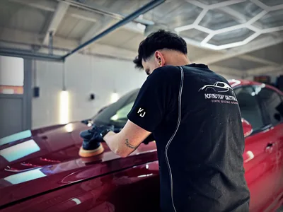 Devanture de Kristof' detailing
