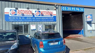 Devanture de Autovision Annœullin