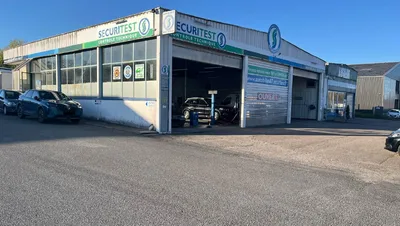 Devanture de Sécuritest Contrôle Technique Automobile Limoges Nord