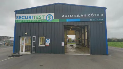 Devanture de Sécuritest Contrôle Technique Automobile LONGEVILLE SUR MER
