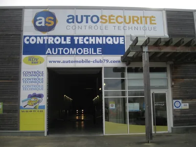 Devanture de AS Autosécurité Contrôle Technique NIORT AVENUE DE LA ROCHELLE