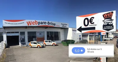 Devanture de Web Pare-Brise Metz-Woippy