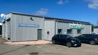 Devanture de Sécuritest Contrôle Technique Automobile ROCHE LA MOLIERE