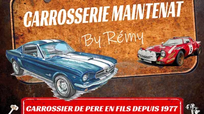 Devanture de Carrosserie Maintenat by Rémy