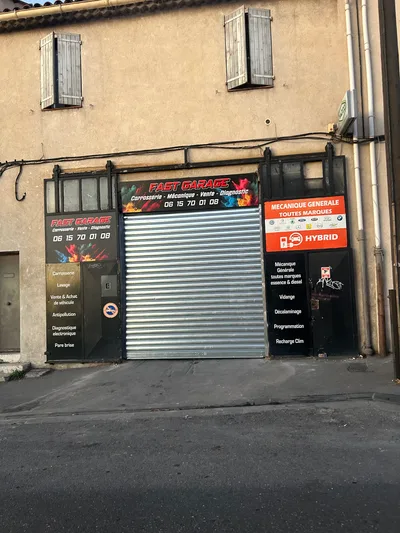 Devanture de Fast Garage
