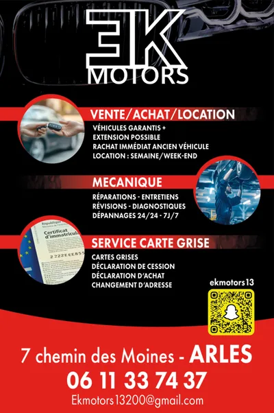 Devanture de Ek motors
