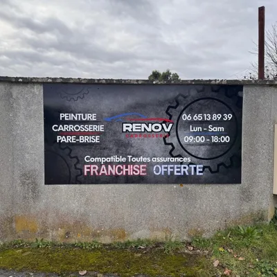 Devanture de RENOV CARROSSERIE