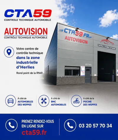 Devanture de Autovision Herlies