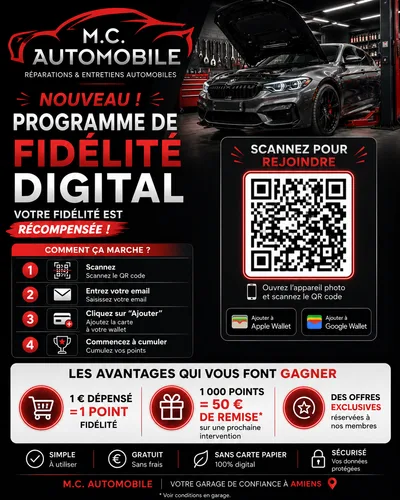 Devanture de Sas Mc-automobile