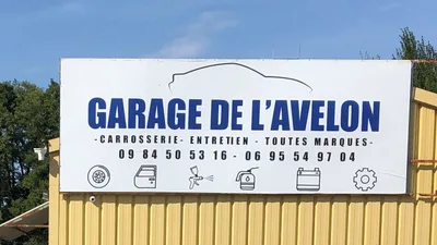 Devanture de Garage de l'Avelon