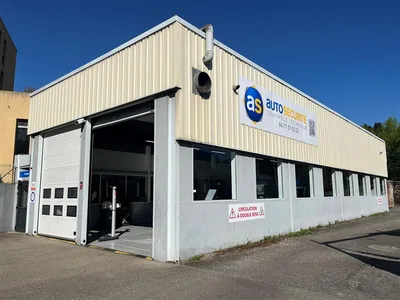 Devanture de AS Auto Sécurité Contrôle technique Bellevue Saint-Etienne