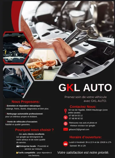 Devanture de GKL Auto