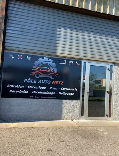 Devanture de Pôle Auto Metz