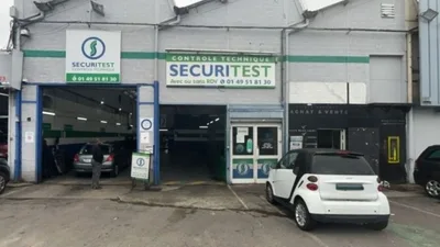 Devanture de Sécuritest Contrôle Technique Epinay Sur Seine