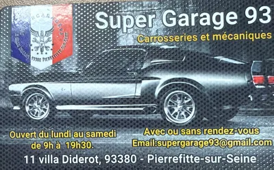 Devanture de supergarage93