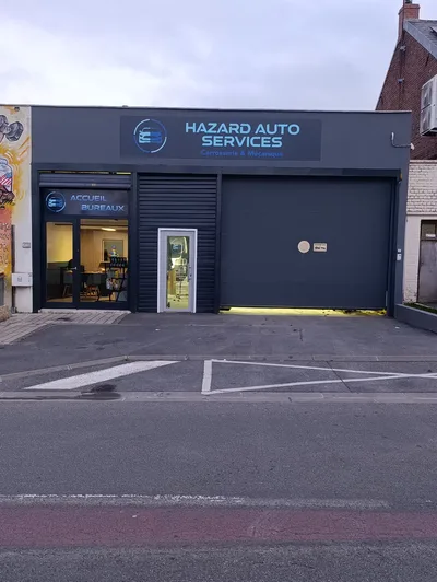 Devanture de Hazard auto services