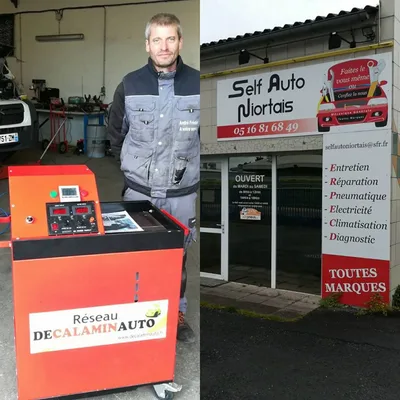 Devanture de Self Auto Niortais