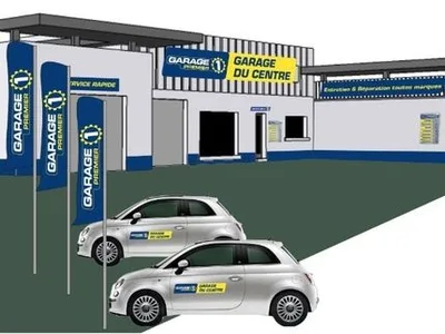 Devanture de GARAGE PREMIER - SAULNIER AUTOMOBILES