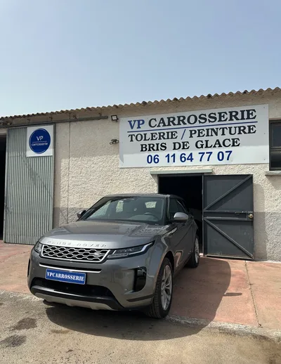Devanture de VP carrosserie