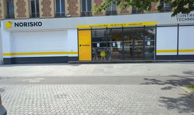 Devanture de NORISKO contrôle technique Le Havre