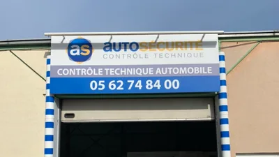 Devanture de AS Auto Sécurité Contrôle technique TOULOUSE - AVENUE DE LARDENNE