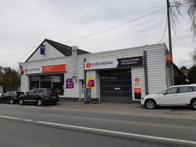 Devanture de Garage Avesnes Multiservices