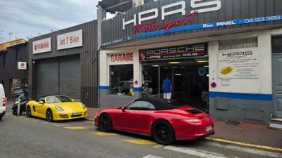 Devanture de HPRS Motorsport