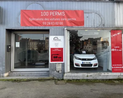 Devanture de 100 PERMIS