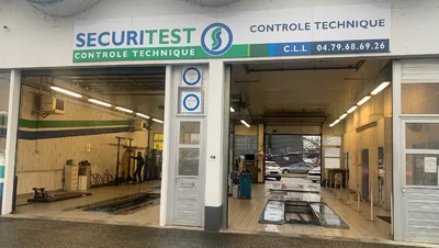 Devanture de Sécuritest Contrôle Technique Automobile CHAMBERY