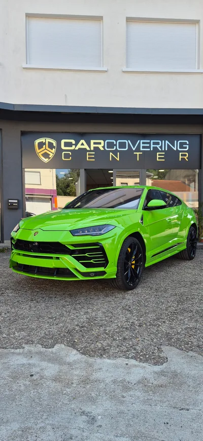 Devanture de Car Covering Center