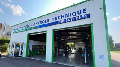 Devanture de Sécuritest Contrôle Technique Automobile VERDUN