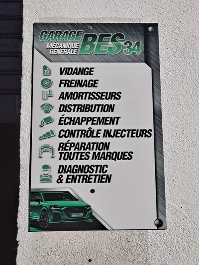 Devanture de Garage bes34