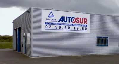 Devanture de Controle Technique Rennes Nord Ouest/Pacé - Autosur - TUV DCTA