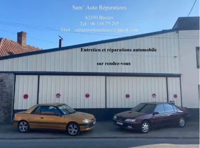 Devanture de Sam’Auto Réparations